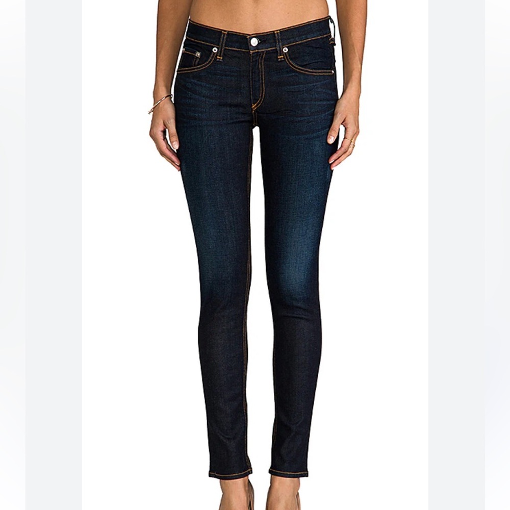 Rag & Bone Fit 2 Slim-Fit Skinny Jeans 27 Dark Denim New Without‎ Tags
